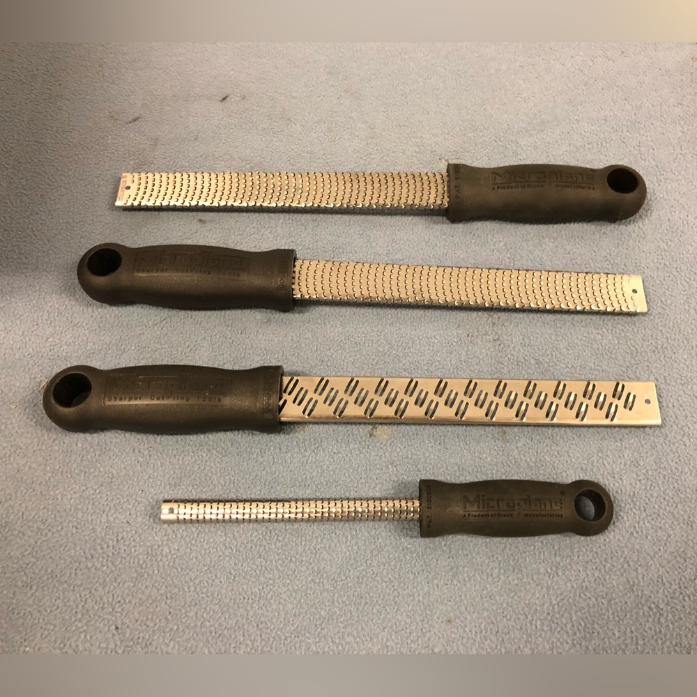 Set of 4 Microplane Zester Graters